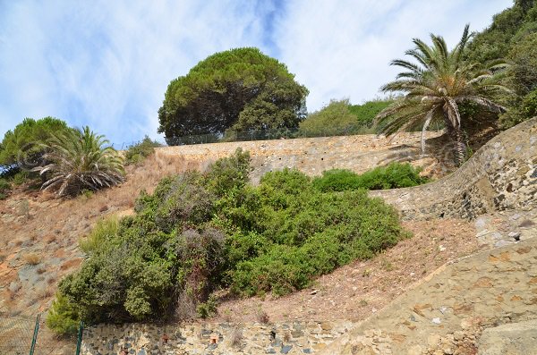 Treppen zum Strand von Sylvabelle