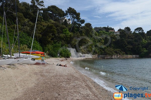 Foto della spiaggia Tabarly a Tolone - Francia