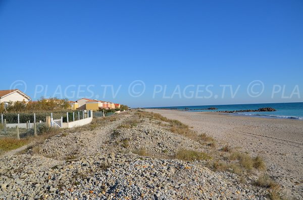 Photo de la plage de la Bergerie à Frontignan