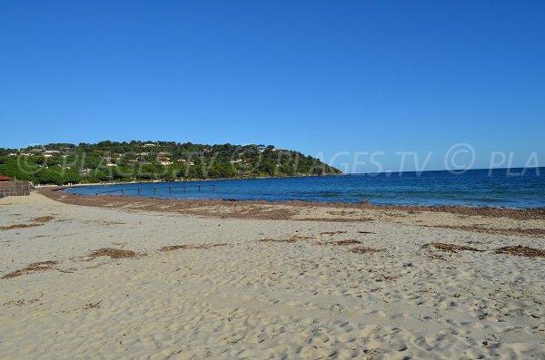 Plage de Tahiti à Ramatuelle 