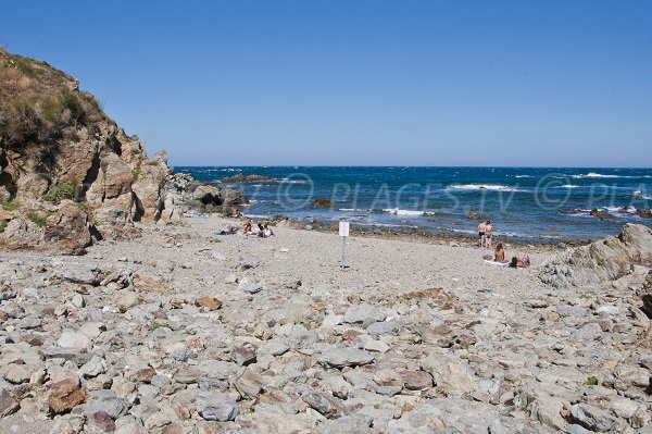 Bucht am Cap l'Abeille in Banyuls sur Mer