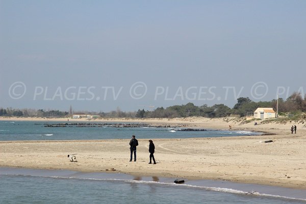 Plage publique d'Adge à proximité de Vias