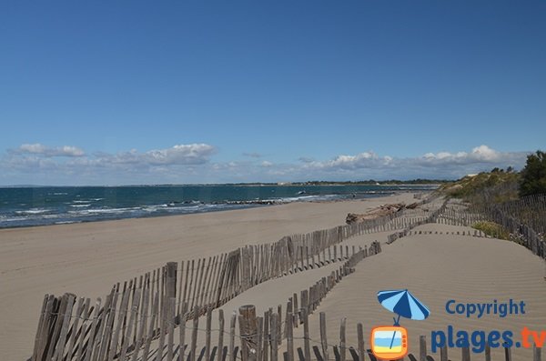 Foto della spiaggia Tamarissière a Agde