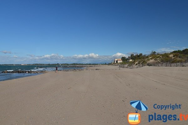 Spiaggia selvaggia a Agde