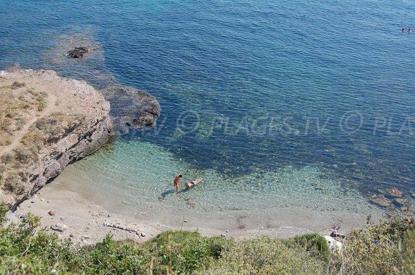 Cove of Tamarone in Macinaggio 