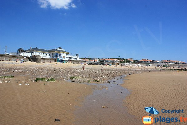 Institut sport océan vue depuis la plage du Tanchet