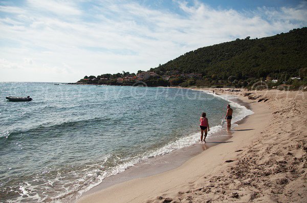 Spiaggia di Tarco in Corsica