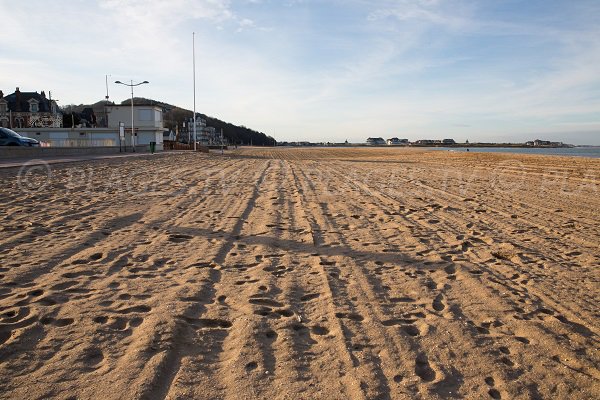 Photo de la plage du Temple à Houlgate (Calvados)