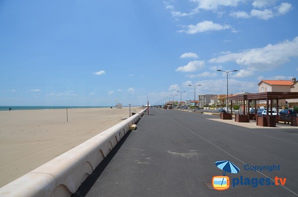 Foto della spiaggia di Narbonne lato sud (soccorso 3)