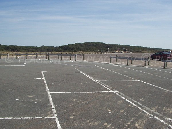 Parking de la plage de la Terrière à La Tranche sur Mer