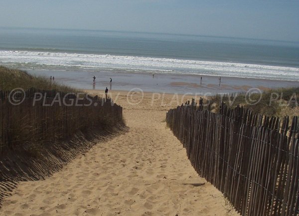 Accès à la plage de la Terrière - n°151 - La Tranche sur Mer