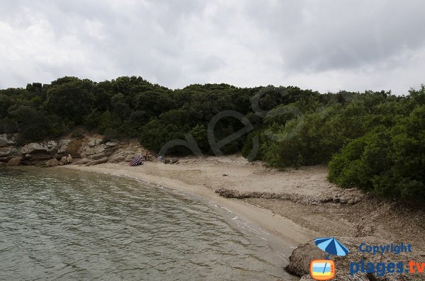 Plage de Terrori à Figari