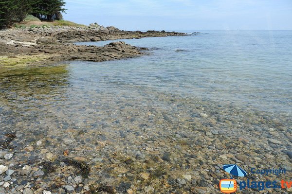 Stones of the Tertre beach in St Briac sur Mer