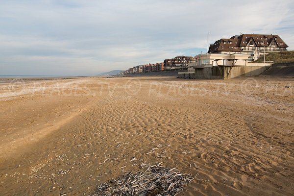 Photo de la plage de la Thalasso de Cabourg