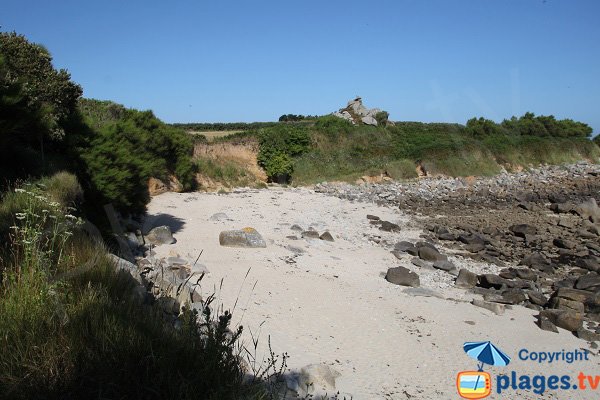 Sentier des douaniers et crique secrète à Cléder - Bretagne