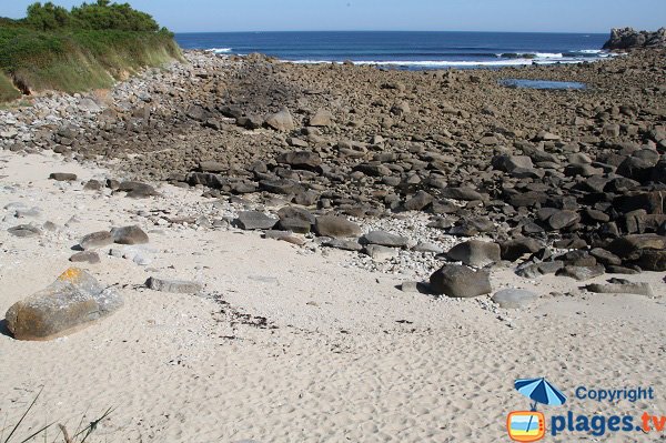 Photo de la plage de Théven Braz à Cléder