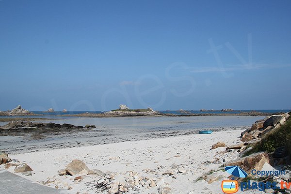 Photo de la plage de Théven de Santec