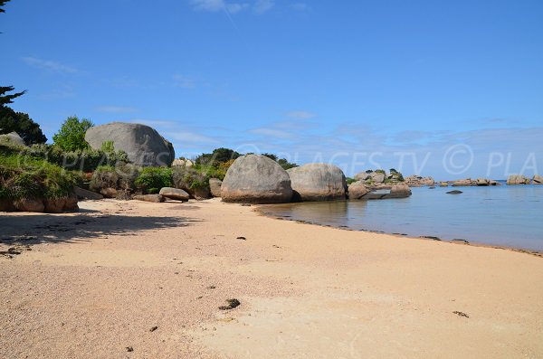 Sand beach of Renote island  - Ti Al Lia