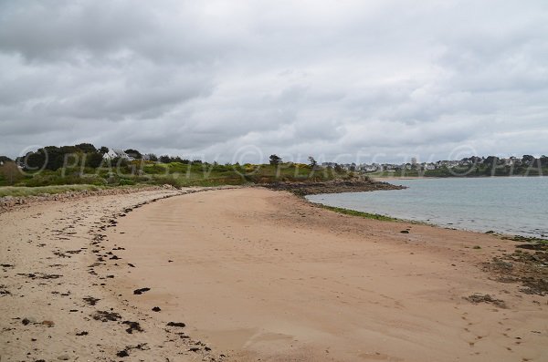 Plage nord de l'ile de Toenno à Trébeurden