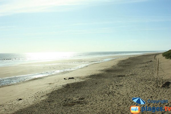 Tonelle beach in St Jean de Monts - France