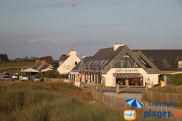 Restaurants autour de la plage de la Torche - Plomeur