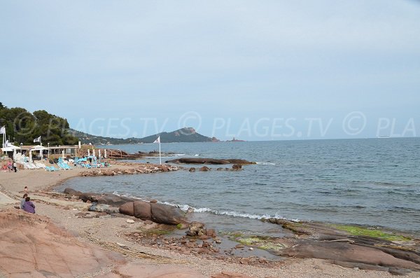 Spiaggia La Tartaruga a Saint-Raphael