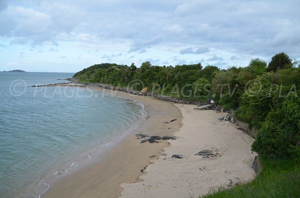 Plage de Tossen à Paimpol en Bretagne