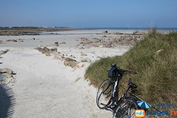 Accès à la plage de Toul an Ouch - Plougoulm