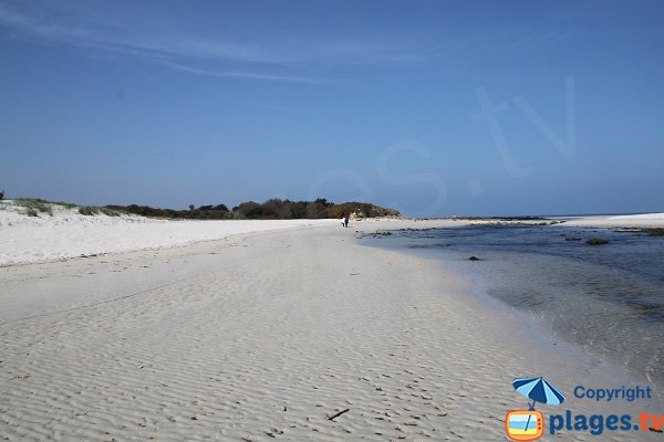 Photo de la plage de Kerbrat - Plougoulm