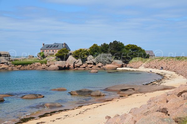 Pointe de la plage de Toul Drez à Trégastel