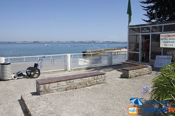 Poste de secours Le Colibri à Larmor-Plage