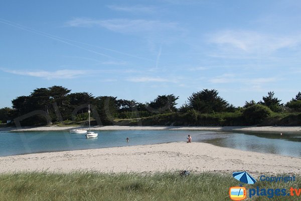 Plage sud de Toull Gwenn - Pleumeur Bodou