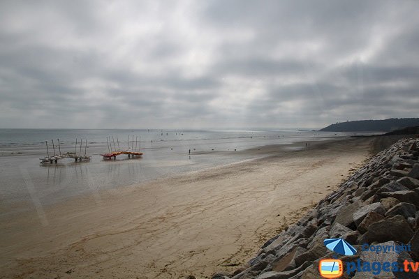 Plage de Tournemine côté est - Plérin