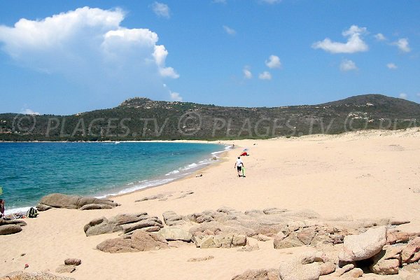 Foto della spiaggia di Tradicetta - Sartène