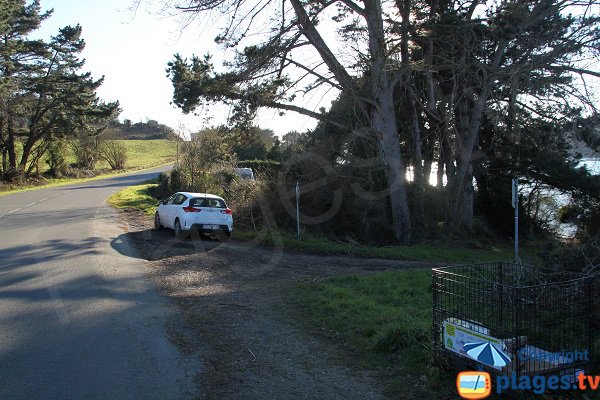 Point de repère pour la plage de Traonazen - Plougasnou