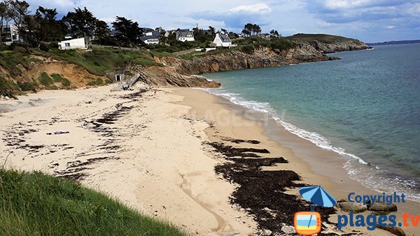 Photo de la crique de Trégana à Locmaria-Plouzané