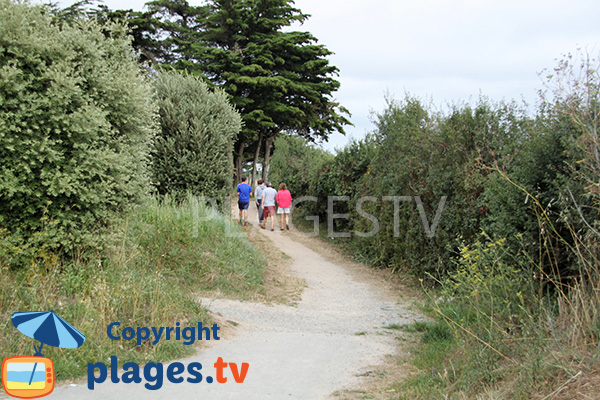 Sentier des douaniers à Tréhervé