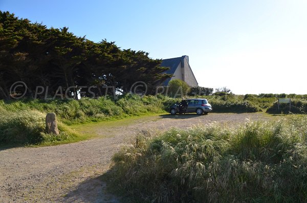 Parking de la plage de Treiz Lern