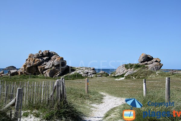 Rocher du serpent à Ploudalmézeau