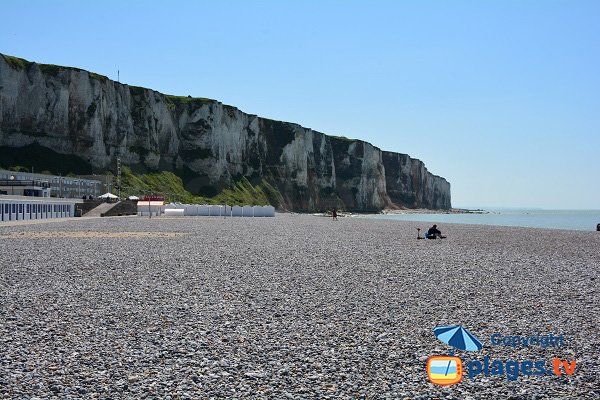 Photo of Tréport beach in France