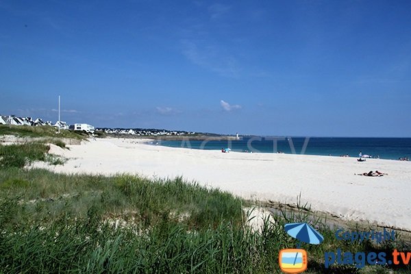 Plage sauvage à Audierne 