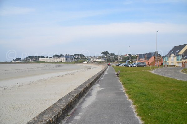 Parking de la plage du Trestel