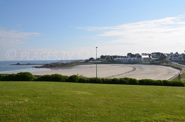 Plage de Trestel à Trévou-Tréguignec (Bretagne)