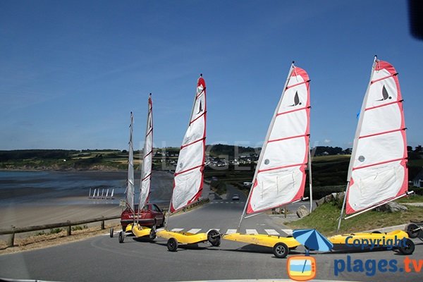 Char à voile à Telgruc sur Mer