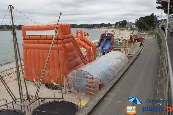 Club pour les enfants sur la plage de Bénodet