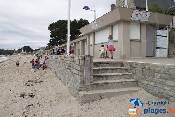 Lifeguard station of Trez beach - Bénodet