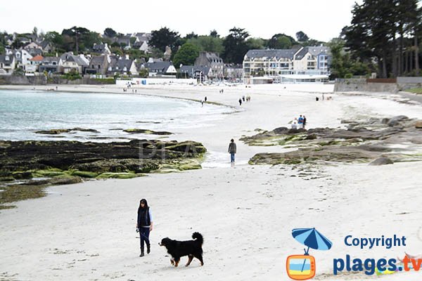 Belle plage à Plougonvelin