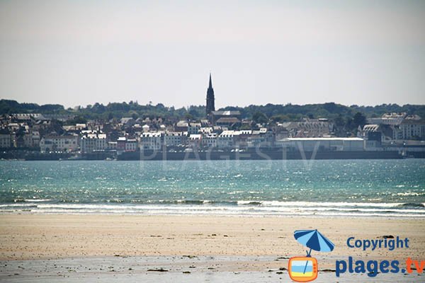 Vue sur Douarnenez depuis Kerlaz