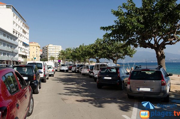 Parking of Trottel beach