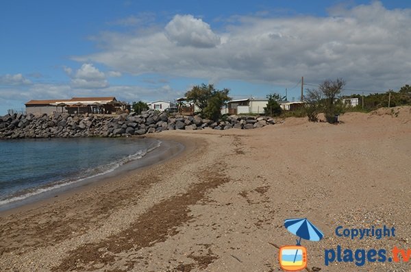 Foto della spiaggia del Trou du Ragout a Vias